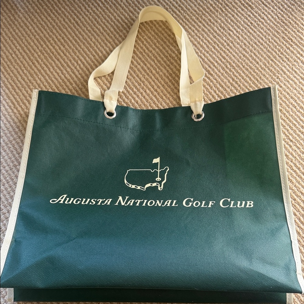 Augusta National Golf Club Dark Green Tote Bag - Picture 2 of 5